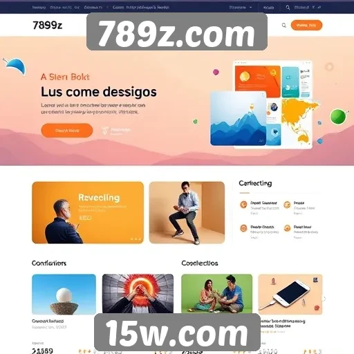 Facilidade de navegação e design do 789z.com